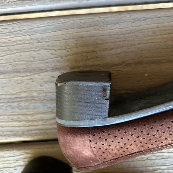 Stuart Weitzman made in Spain Suede Loafers - Picture 6 of 6